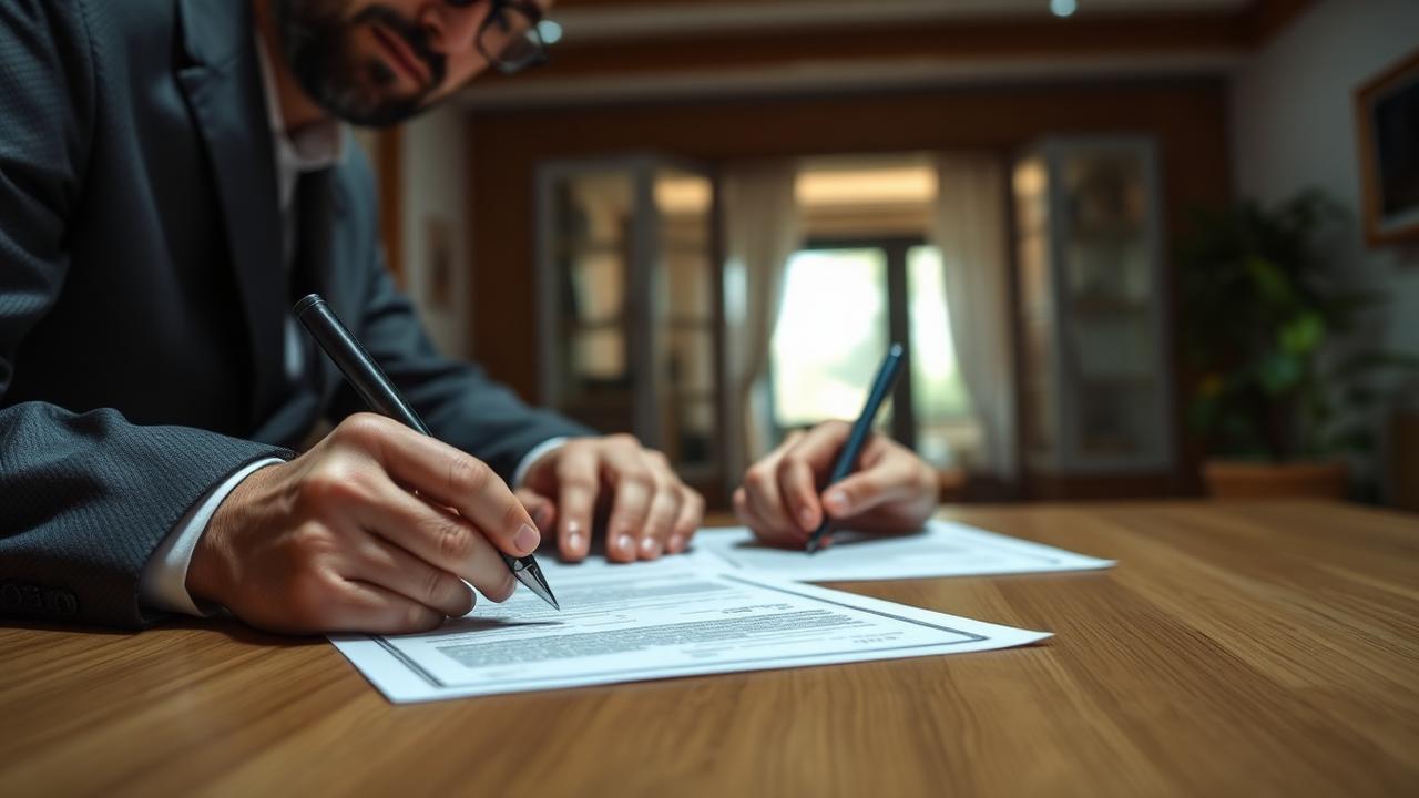 Comprador revisando la etiqueta energética de una vivienda antes de adquirirla